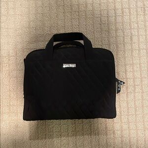 Vera Bradley Black Quilted travel Bag